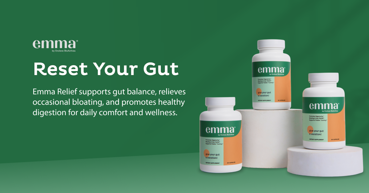 Daily Gut Health Supplement | Emma Relief